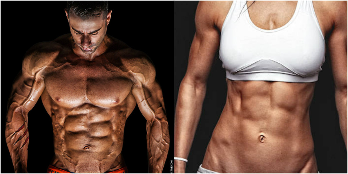 Рельефные мышцы